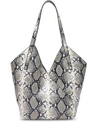 Rag & Bone - Alix Large Embossed Leather Tote - Lyst
