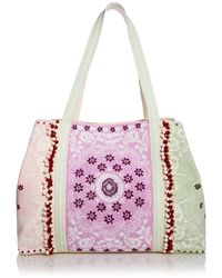 Aqua - X Agua Bendita Large Embellished Tote - Lyst