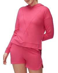 Three Dots - High/Low Hoodie - Lyst