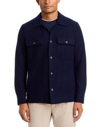 Eleventy - Wool Overshirt - Lyst