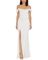 Dress the Population - Melania Off-The-Shoulder Gown - Lyst