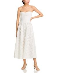 Bardot - Estie Broderie Maxi Dress - Lyst