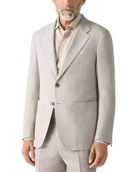 ZEGNA - Crossover Wool Linen & Silk Jacket - Lyst