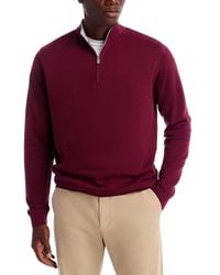 Peter Millar - Crown Comfort Quarter Zip Sweater - Lyst