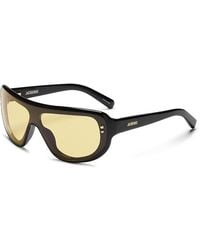 Jacquemus - Havana Shield Sunglasses, 142Mm - Lyst