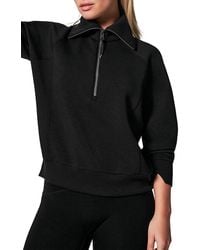 Spanx - Airessentials Half Zip - Lyst