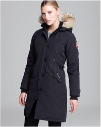 canada goose kensington parka in navy canada goose kensington parka in navy