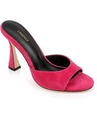 L'Agence - Avery Slide High Heel Sandals - Lyst