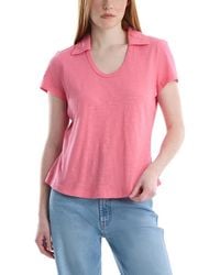 Wilt - Short Sleeve Polo Top - Lyst