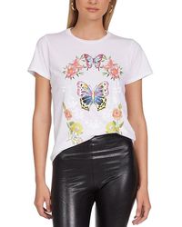 Lauren Moshi - Croft Butterfly Love Tee - Lyst