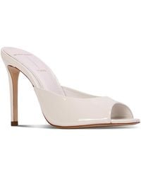 Black Suede Studio - Alessia Mule High Heel Sandals - Lyst