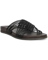 Jeffrey Campbell - Plait Strappy Slide Sandals - Lyst