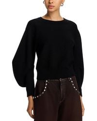 Steve Madden - Rosina Balloon Sleeve Sweater - Lyst