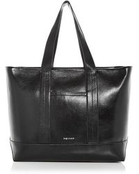 McQueen - Leather Shopper Tote - Lyst