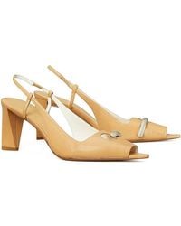 Tory Burch - Pierced Slingback Pumps - Lyst