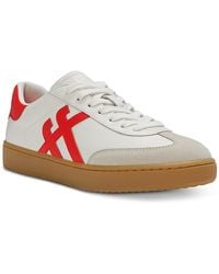 Fitflop - The Dash Ff T Toe Leather Sneakers - Lyst