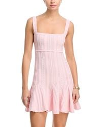 LoveShackFancy - Tabatha Mini Bodycon Dress - Lyst