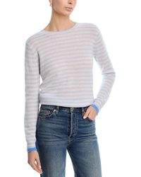 Jumper 1234 - Cashmere Tipped Little Stripe Sweater - Lyst