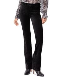 PAIGE - Manhattan High Rise Bootcut Velvet Jeans - Lyst