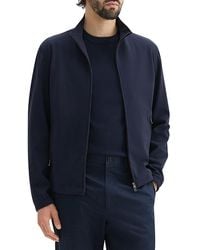 Theory - Stand Collar Zip Jacket - Lyst