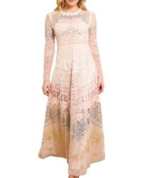 Needle & Thread - Angeline Sequin Gown - Lyst