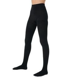 Spanx - Rib Knit Shorty Tights - Lyst