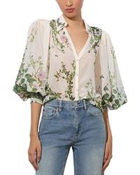 Alice + Olivia - Charis Blouse - Lyst