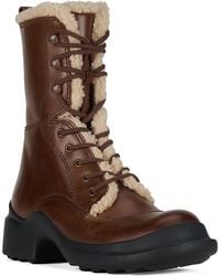 Jeffrey Campbell - Explored Faux Fur Ankle Boots - Lyst