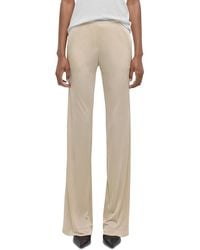 Helmut Lang - High Rise Straight Pants - Lyst