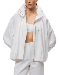 Nocturne - Oversized Zip-Front Jacket - Lyst