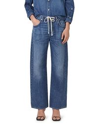 Citizens of Humanity - Brynn Drawstring High Rise Wide Leg Jeans - Lyst