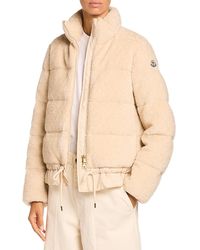 Moncler - Cedre Teddy Short Down Jacket - Lyst