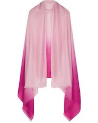 Sofiacashmere - Ultrafine Ombre Cashmere Wrap - Lyst