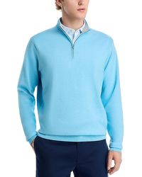 Peter Millar - Crown Coolspun Cotton Quarter Zip Sweater - Lyst