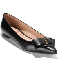 Cole Haan - Felicia Bow Ballet Flats - Lyst