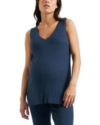 Ripe Maternity - Sophie Rib Knit Nursing Top - Lyst