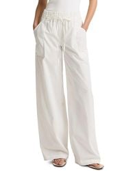 Vince - Mid Rise Cotton Drawstring Pants - Lyst