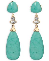 Ettika - Solstice & Cubic Zirconia Linear Drop Earrings - Lyst