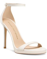 Stuart Weitzman - Nudist Platform High Heel Sandals - Lyst