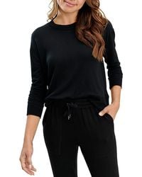 Splendid - Super Soft Crewneck Sweatshirt - Lyst