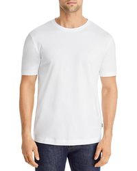 BOSS - Thompson 02 Cotton Solid Tee - Lyst