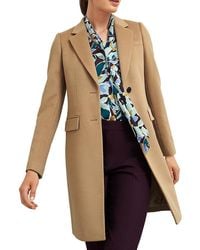 Hobbs - Cavendish Wool Coat - Lyst