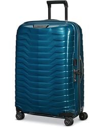 Samsonite - Proxis Medium Spinner Checked Suitcase - Lyst