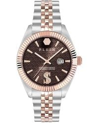 Philipp Plein - Date Superlative Crystal Watch, 41Mm - Lyst