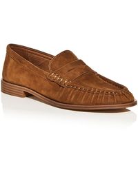 Aqua - Hanah Loafer Flats - Lyst
