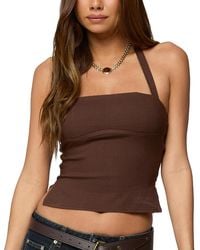 Edikted - Dara Halter Top - Lyst