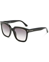 Tom Ford - Selby Square Sunglasses, 55Mm - Lyst