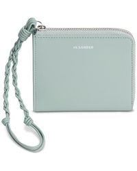 Jil Sander - Tangle Zip Leather Card Case - Lyst