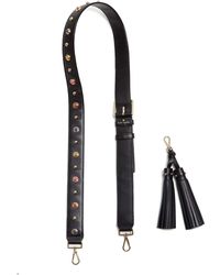 Kate Spade Detachable Tassel Studded Handbag Strap - Black
