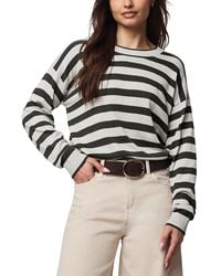 Splendid - Georgie Stripe Pullover Sweater - Lyst
